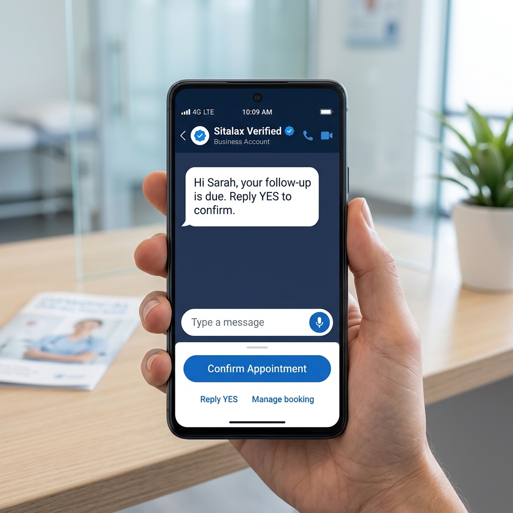 Official Sitalax WhatsApp Verification